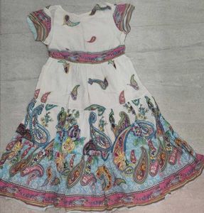 Boho Paisley Print Dress