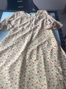 Single Kurthi Cream Colour