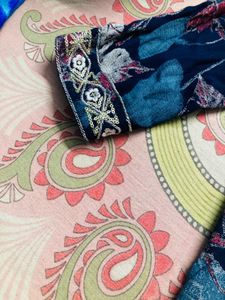 Floral Print Cotton Kurta