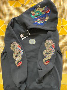 Mens Gucci Funky Embroidered Hoodie Size 46 XXL