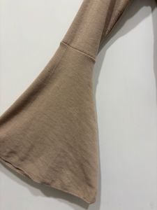 Bell Sleeve Crop Top