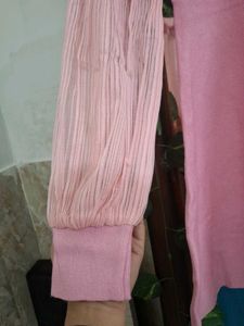 Pink Knit Dress