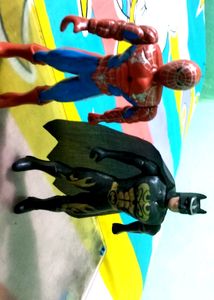 ( Combo)Spiderman ,Batman Robo