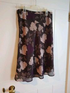 H&amp;M Floral Print Skirt