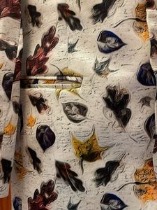 Floral Print Mandarin Collar Jacket