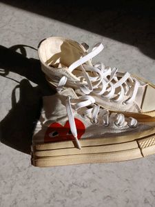 Comme des Garcons PLAY Converse