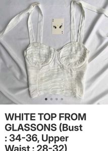 White Corset Top