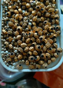 Golden Makta Beads
