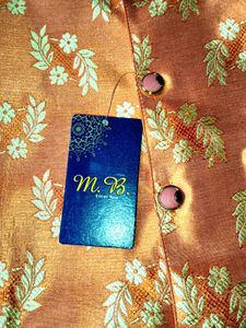 Floral Waistcoat Kurta Set