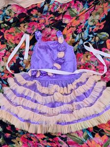 Cute Purple Tutu Dress