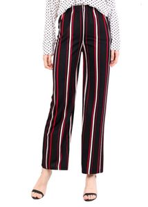 Striped Flared Pants