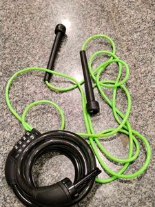 Skipping Rope And Bike Lock