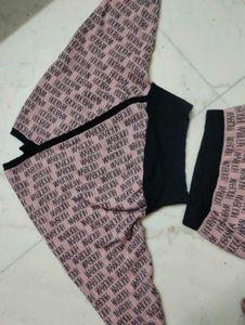 Stylish Pink skirt top