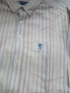 Red tape Striped Casual Shirt