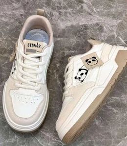 Panda Patch Chunky Sneakers