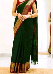 Elegant Green Saree