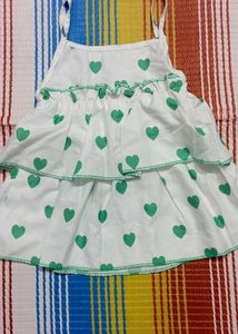 Cute Heart Print Baby Set