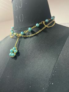 Beaded Goth Necklace