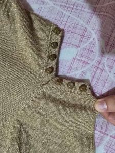Gold Shimmer Top