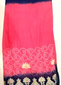 Elegant Embroidered Saree