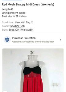 New &amp; Stylish Dress With Tag
