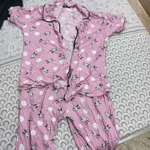Cute Pink Pajama Set