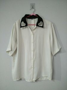 White Casual Tops