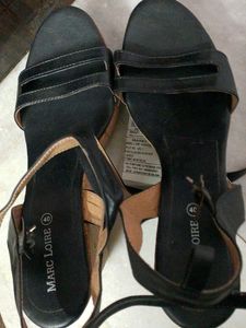 Black Ankle Strap Heels