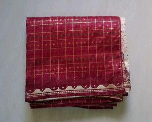 New Elegant Cotton-Soft Silk Embroidery Saree✨
