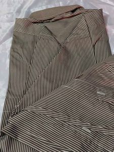 Blue Whale Striped Dress Shirt