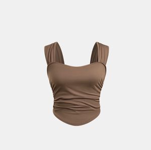 SAVANA BROWN SUMMER TOP
