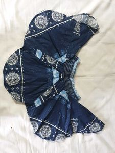 Girls Cute Skirt With Attatched Shorts And Elastic