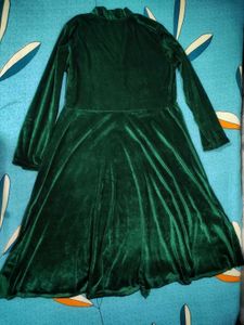 Velvet Anarkali Dress