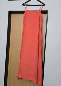Ethnic Dress With Poncho