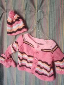 Cute Knitted Baby Set