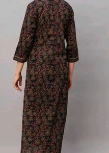 Floral Print Kurta