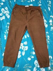 Brown Casual Joggers