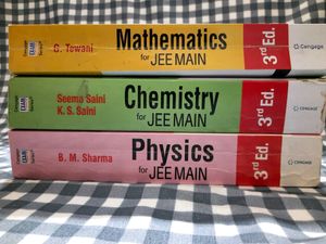 Cengage Set Of 3 Books For Jee Main And Advance