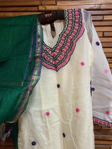Elegant Embroidered Kurta Set