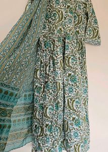 Almost New Kurta Pant With Dupatta