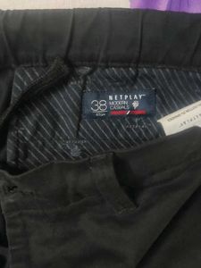Black chino or cotton Pants