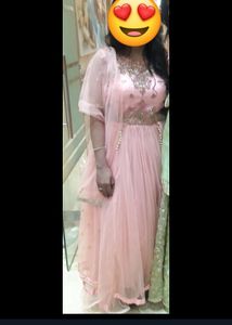 Stone Work Designer Crop Top Lahenga