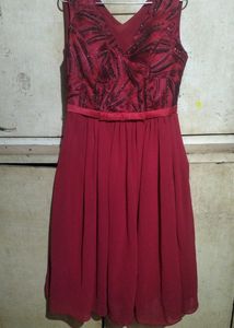 Marroon Beautiful Dress