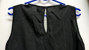 Vero Moda Black Shimmer Party Top