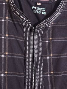 Purple Plaid Nightgown