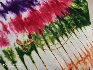 Luxor Diamond Gold Plated Nathiya/nose Pin