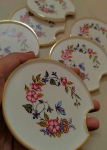 Premium Floral Asthetic Coasters✨ (Set of 7pc)