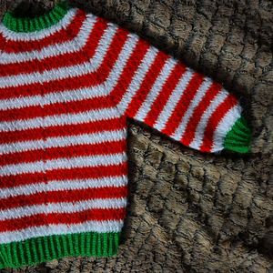 Handmade Christmas Pullover With Cap