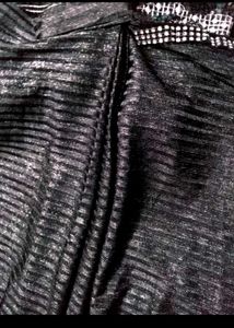 Elegant Black Saree