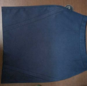 Park Avenue Navy Blue Pencil Skirt